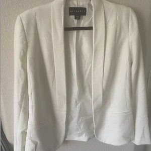 white open blazer